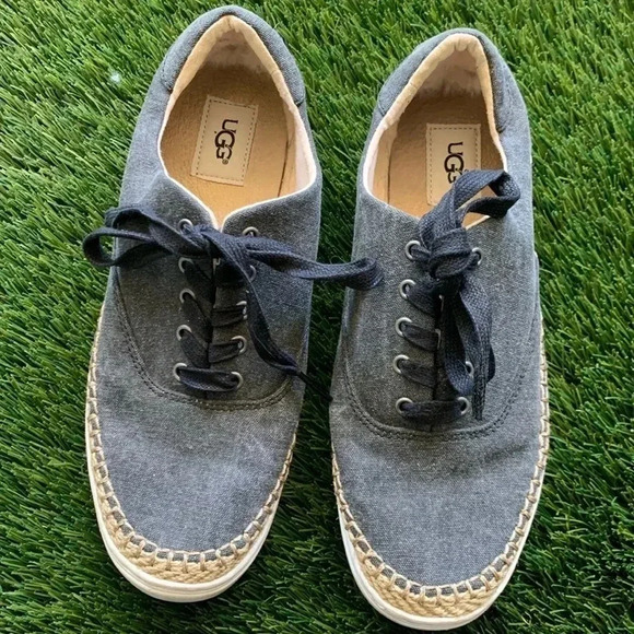 UGG Australia Eyan II Canvas Sneakers Size: 10 - Picture 2 of 8